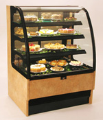 Harmony Narrow Width Refrigerated Pastry Display Case